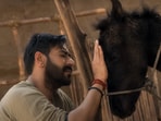 Azaad box office collection day 3: Ajay Devgn in a still from the film. Azaad box office collection day 3: Ajay Devgn in a still from the film.