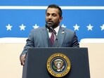 Kash Patel, President Donald Trump's pick to be the director of the FBI, speaking at an Inauguration parade in Washington on Monday, January 20, 2025. Kash Patel, President Donald Trump's pick to be the director of the FBI, speaking at an Inauguration parade in Washington on Monday, January 20, 2025.