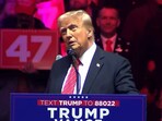 Donald Trump was addressing his supporters at a victory rally before his inauguration. Donald Trump was addressing his supporters at a victory rally before his inauguration.