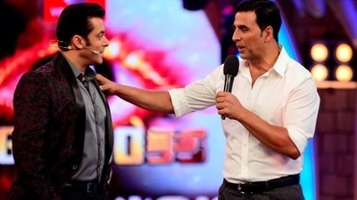 Salman Khan and Akshay Kumar have shared the stage on Bigg Boss earlier too. Salman Khan and Akshay Kumar have shared the stage on Bigg Boss earlier too.