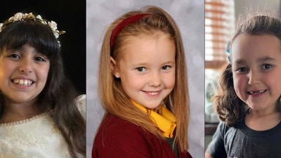 This combination of file pictures created on July 30, 2024 shows handout pictures released by Merseyside Police in London on July 30, 2024, of nine-year-old Alice Dasilva Aguiar (L), seven-year-old Elsie Dot Stancombe, and six-year-old Bebe King. (AFP) This combination of file pictures created on July 30, 2024 shows handout pictures released by Merseyside Police in London on July 30, 2024, of nine-year-old Alice Dasilva Aguiar (L), seven-year-old Elsie Dot Stancombe, and six-year-old Bebe King. (AFP)
