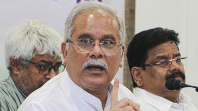 Former Chhattisgarh chief minister and Congress leader Bhupesh Baghel was named as an accused along with Sourabh Chandrakar and Ravi Uppal, the fugitive founders of Mahadev. (PTI) Former Chhattisgarh chief minister and Congress leader Bhupesh Baghel was named as an accused along with Sourabh Chandrakar and Ravi Uppal, the fugitive founders of Mahadev. (PTI)