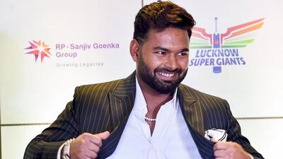 Kolkata: Cricketer Rishabh Pant at an event where he has been named as the captain of the Lucknow Super Giants for the upcoming IPL 2025, in Kolkata, Monday, Jan. 20, 2025. (PTI Photo)(PTI01_20_2025_000215A) (PTI) Kolkata: Cricketer Rishabh Pant at an event where he has been named as the captain of the Lucknow Super Giants for the upcoming IPL 2025, in Kolkata, Monday, Jan. 20, 2025. (PTI Photo)(PTI01_20_2025_000215A) (PTI)