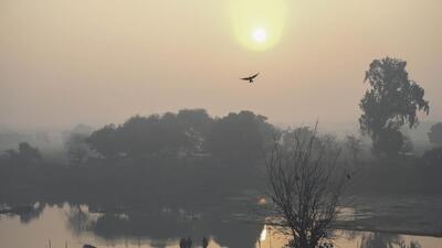 Light fog in the morning gave way to a bright and sunny afternoon on Monday. (RAJ K RAJ /HT PHOTO) Light fog in the morning gave way to a bright and sunny afternoon on Monday. (RAJ K RAJ /HT PHOTO)