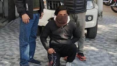 Neeraj Bhatt was arrested on Saturday by the Uttarakhand police (X/UKCyberPolice) Neeraj Bhatt was arrested on Saturday by the Uttarakhand police (X/UKCyberPolice)