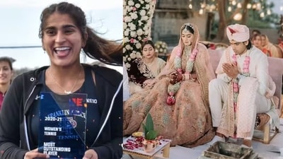 Neeraj Chopra got married to Himani Mor Neeraj Chopra got married to Himani Mor