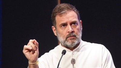 Opposition members have strongly reacted to Rahul Gandhi's comments (AICC) Opposition members have strongly reacted to Rahul Gandhi's comments (AICC)
