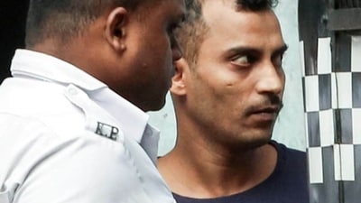 Kolkata, Nov 04 (ANI): Police produce R. G. Kar Medical College and Hospital rape and murder case accused Sanjoy Roy at Sealdah Court, in Kolkata on Monday. (ANI Photo) (Saikat Paul) Kolkata, Nov 04 (ANI): Police produce R. G. Kar Medical College and Hospital rape and murder case accused Sanjoy Roy at Sealdah Court, in Kolkata on Monday. (ANI Photo) (Saikat Paul)