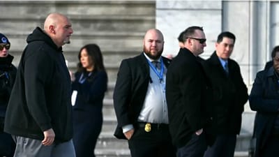 Democrat Senator John Fetterman at Donald Trump's inauguration (New York Post) Democrat Senator John Fetterman at Donald Trump's inauguration (New York Post)