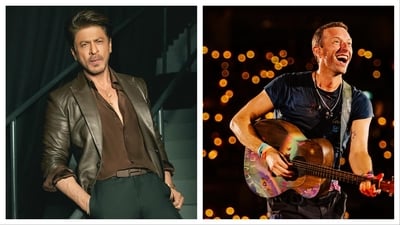 In 2016, Chris and his band performed in India at the Global Citizen Festival and Shah Rukh had then hosted an after-party at his home for the singer. In 2016, Chris and his band performed in India at the Global Citizen Festival and Shah Rukh had then hosted an after-party at his home for the singer.