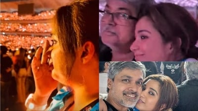 Shreya Ghoshal got emotional at Coldplay's Mumbai concert. Shreya Ghoshal got emotional at Coldplay's Mumbai concert.