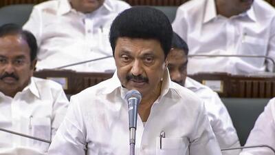 Tamil Nadu chief minister MK Stalin on Monday wrote to Union education minister Dharmendra Pradhan urging the withdrawal of the draft UGC (United Grants Commission) regulation (ANI) Tamil Nadu chief minister MK Stalin on Monday wrote to Union education minister Dharmendra Pradhan urging the withdrawal of the draft UGC (United Grants Commission) regulation (ANI)