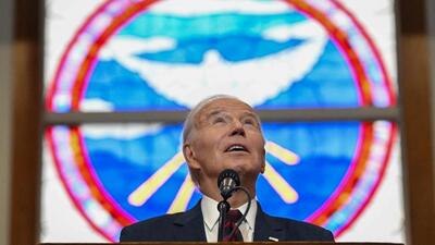 The Biden legacy is now of making way for his predecessor as successor. (AFP) The Biden legacy is now of making way for his predecessor as successor. (AFP)