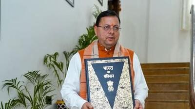 The cabinet meeting was held under the chairmanship of chief minister Pushkar Singh Dhami. (PTI File Photo) The cabinet meeting was held under the chairmanship of chief minister Pushkar Singh Dhami. (PTI File Photo)