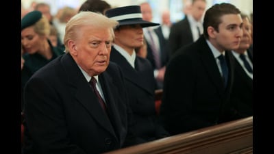 U.S. President-elect Donald Trump attends a service at St. John's Church on the inauguration day of his second Presidential term in Washington, U.S. January 20, 2025. REUTERS/Carlos Barria (REUTERS) U.S. President-elect Donald Trump attends a service at St. John's Church on the inauguration day of his second Presidential term in Washington, U.S. January 20, 2025. REUTERS/Carlos Barria (REUTERS)