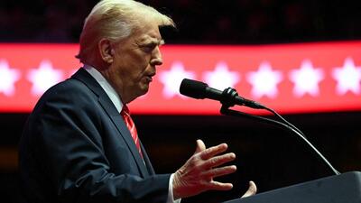 US President-elect Donald Trump at a MAGA victory rally at Capital One Arena in Washington, DC on January 19 ahead of his inauguration ceremony. (AFP FILE) US President-elect Donald Trump at a MAGA victory rally at Capital One Arena in Washington, DC on January 19 ahead of his inauguration ceremony. (AFP FILE)
