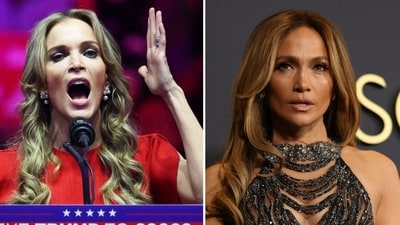 Megyn Kelly says all Jennifer Lopez can do is ‘ruin marriages’ at Trump’s DC victory rally (REUTERS/Evelyn Hockstein, REUTERS/Mario Anzuoni)
