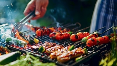 Vegan barbeque Vegan barbeque