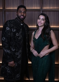 American singer-dancer Jason Derulo with actor-singer Nora Fatehi have collaborated on a new single Snake (Raju Shinde/HT Photos) American singer-dancer Jason Derulo with actor-singer Nora Fatehi have collaborated on a new single Snake (Raju Shinde/HT Photos)