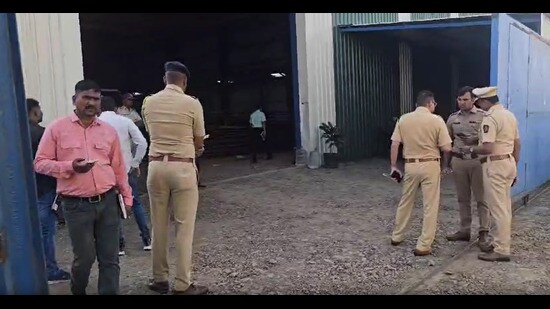 After the incident, the company supervisor and other staffers rushed him to the nearby hospital for further medical treatment. (VIDEO GRAB)