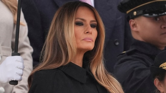 Melania Trump aims to redefine First Lady role, aims to control her narrative and address previous perceptions of aloofness. (AP Photo/Evan Vucci) (AP)