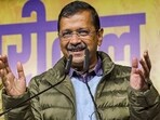 AAP national convener Arvind Kejriwal addresses a public meeting in support of party candidate Mukesh Goel, ahead of the Delhi Assembly elections, in New Delhi. AAP national convener Arvind Kejriwal addresses a public meeting in support of party candidate Mukesh Goel, ahead of the Delhi Assembly elections, in New Delhi.