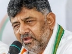 Deputy chief minister of Karnataka DK Shivakumar. (ANI)