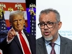 US President Donald Trump and WHO chief Tedros Adhanom Ghebreyesus