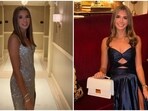 Kai Trump wore two ensembles for the Inaugural Ball. 