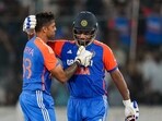 Suryakumar Yadav with Sanju Samson Suryakumar Yadav with Sanju Samson