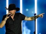 Jason Aldean performs at the Liberty Ball during the 60th Presidential Inauguration, Monday, Jan. 20, 2025, at the Washington Convention Center in Washington. (AP Photo/Julia Demaree Nikhinson)