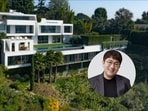 Bang Si Hyuk's $26.4 million Bel Air mansion in Los Angeles narrowly escaped the LA wildfires. Bang Si Hyuk's $26.4 million Bel Air mansion in Los Angeles narrowly escaped the LA wildfires.
