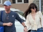 Chris Martin and Dakota Johnson head for final Coldplay concert in Mumbai.