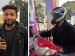 The video was shot at a fuel station in Jharkhand. The video was shot at a fuel station in Jharkhand.