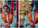 Priyanka Chopra paid a visit at Chilkur Balaji Temple at Telangana. Priyanka Chopra paid a visit at Chilkur Balaji Temple at Telangana.