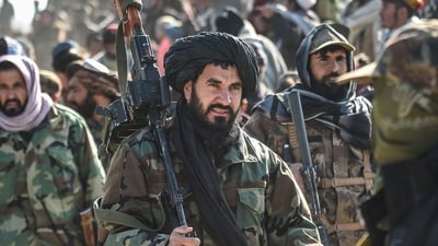 FILE: Taliban security personnel. Afghan ruling group has announced a prisorner exchange with the US. (AFP) FILE: Taliban security personnel. Afghan ruling group has announced a prisorner exchange with the US. (AFP)