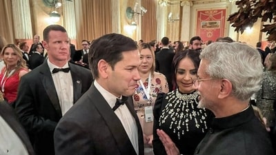 External Affairs Minister S Jaishankar meets key members of President Trump’s Administration during the latter's inauguration ceremony, in Washington DC on Monday. (ANI Photo) External Affairs Minister S Jaishankar meets key members of President Trump’s Administration during the latter's inauguration ceremony, in Washington DC on Monday. (ANI Photo)