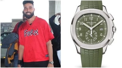 AP Dhillon wore a Patek Philippe watch during an outing. AP Dhillon wore a Patek Philippe watch during an outing.