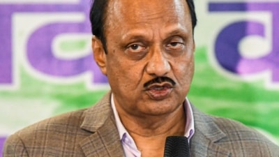New Delhi, Nov 28 (ANI): NCP chief Ajit Pawar addresses the party workers during a felicitation programme, at the NCP office in New Delhi on Thursday. (ANI Photo/Amit Sharma) (Amit Sharma) New Delhi, Nov 28 (ANI): NCP chief Ajit Pawar addresses the party workers during a felicitation programme, at the NCP office in New Delhi on Thursday. (ANI Photo/Amit Sharma) (Amit Sharma)
