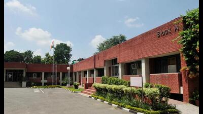 CHB staff has been shifted to Block B, with the new building having been inaugurated on March 27, 2022. (HT File photo) CHB staff has been shifted to Block B, with the new building having been inaugurated on March 27, 2022. (HT File photo)