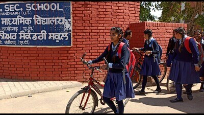 In 42 government senior secondary schools, the total strength of students studying in Classes 11 and 12 is 22,693, whereas the total number of teachers for them is only 570. (HT File Photo for representation) In 42 government senior secondary schools, the total strength of students studying in Classes 11 and 12 is 22,693, whereas the total number of teachers for them is only 570. (HT File Photo for representation)