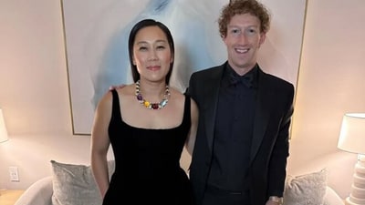 Mark Zuckerberg with his wife Priscilla Chan. (Instagram/@zuck) Mark Zuckerberg with his wife Priscilla Chan. (Instagram/@zuck)