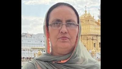Narinder Kaur also took the initiative to beautify the village waterworks by developing a park, which now serves as a recreational hub. (HT Photo)