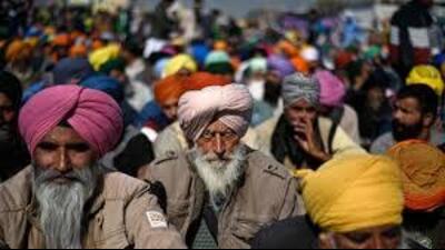 On January 5, 2022, the Samyukta Kisan Morcha had called for peaceful demonstrations at district headquarters to highlight farmers’ demands. (HT File)