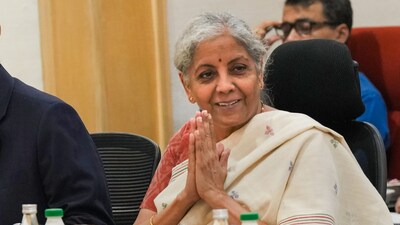 Union Finance Minister Nirmala Sitharaman during a GST Council meeting at Vigyan Bhawan, in New Delhi. (File image) (PTI) Union Finance Minister Nirmala Sitharaman during a GST Council meeting at Vigyan Bhawan, in New Delhi. (File image) (PTI)