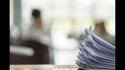Teachers are a worried lot as students previously registered for the 8th grade exam in February-March 2025 with the Punjab School Education Board (PSEB) must now re-register, requiring correction forms to be submitted at the Chandigarh head office. (Getty Images/iStockphoto/ Representational image)
