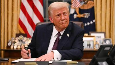 US President Donald Trump signs executive orders in the Oval Office of the White House in Washington, DC, on January 20. (AFP) US President Donald Trump signs executive orders in the Oval Office of the White House in Washington, DC, on January 20. (AFP)