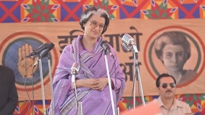 Kangana Ranaut in a still from Emergency. (Twitter) Kangana Ranaut in a still from Emergency. (Twitter)