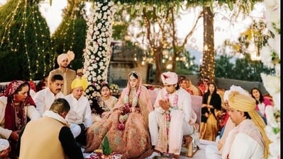 Neeraj Chopra and Himani Mor got married in a quiet ceremony in Himachal Pradesh
