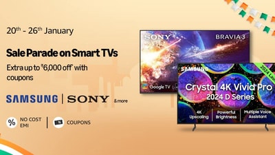 Experience the best in entertainment with the Amazon Sale Parade on smart TVs. Grab your deal today. Experience the best in entertainment with the Amazon Sale Parade on smart TVs. Grab your deal today.